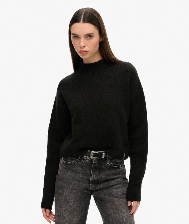 superdry Jersey de cuello redondo vintage Essential