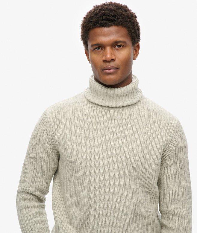 Superdry Jersey De Cuello Vuelto Con Textura Merchant Store