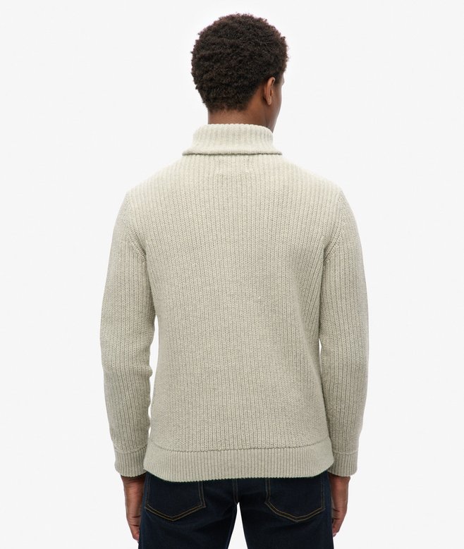 Superdry Jersey De Cuello Vuelto Con Textura Merchant Store