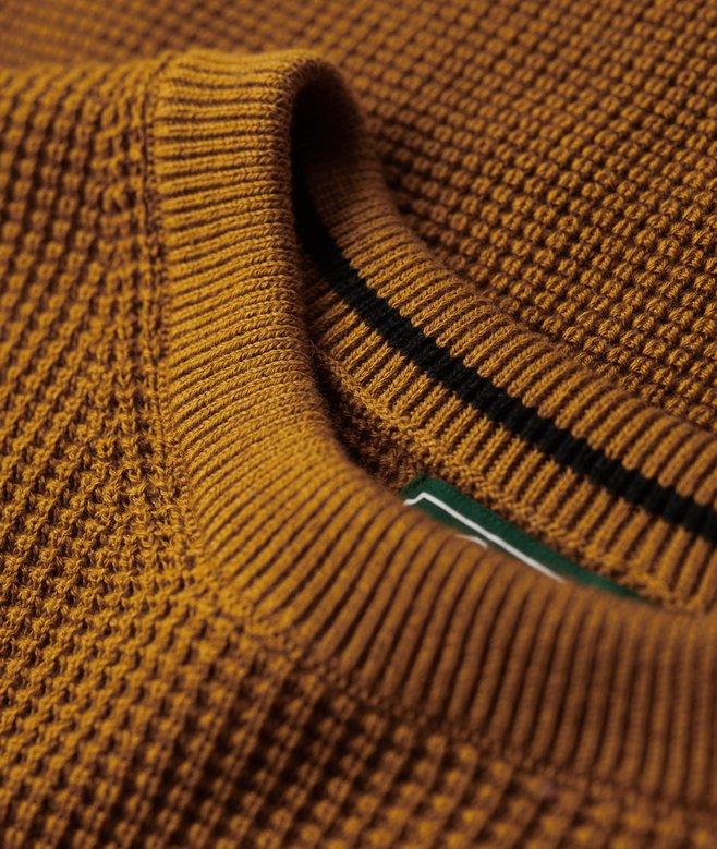 Superdry Jersey De Punto Con Cuello Redondo Y Textura
