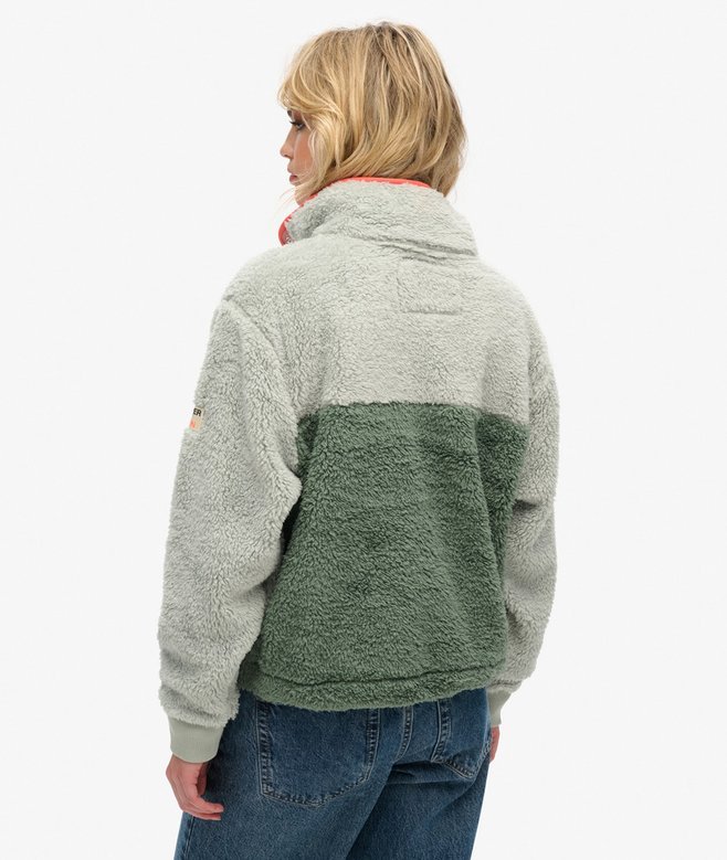 Superdry Jersey Supersuave Con Cuello Panadero Mash Up