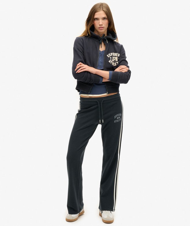 Superdry Joggers Acampanados A Rayas Athletic Essentials