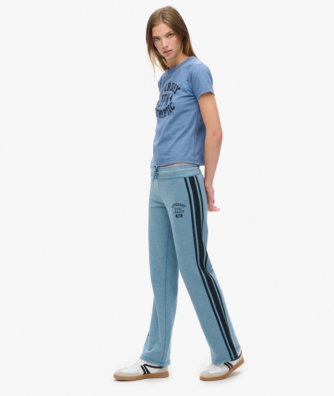 Superdry Joggers Acampanados A Rayas Athletic Essentials