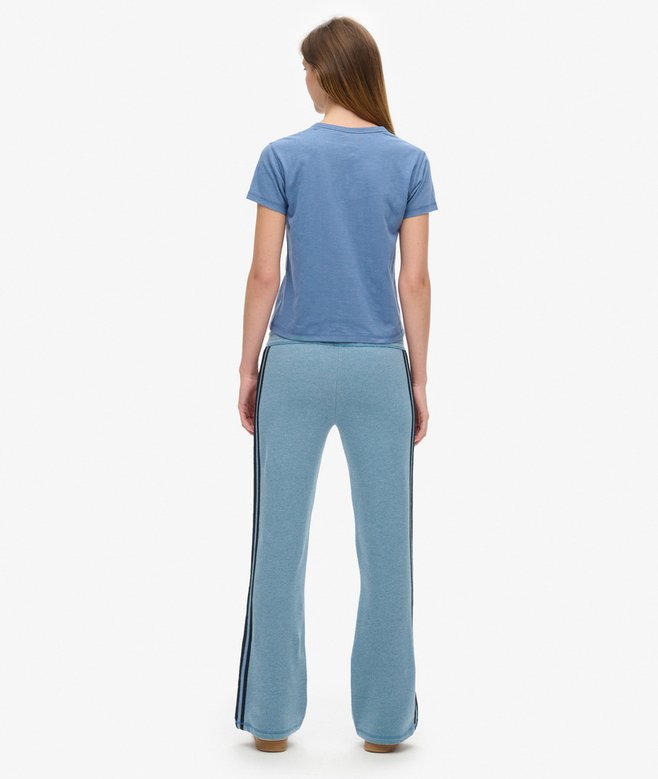 Superdry Joggers Acampanados A Rayas Athletic Essentials