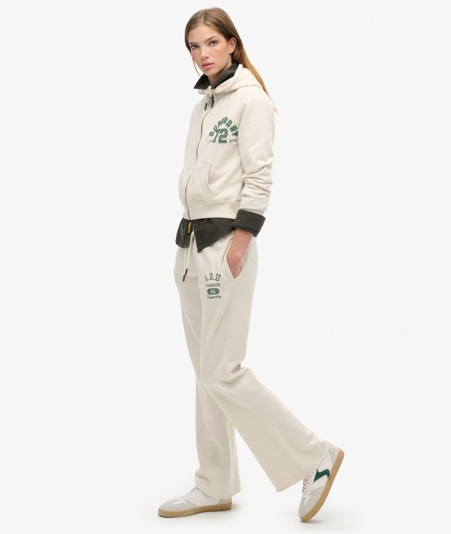 Superdry Joggers Acampanados De Talle Bajo Athletic Essentials