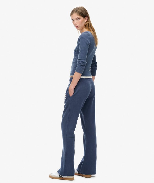 Superdry Joggers Acampanados De Talle Bajo Athletic Essentials