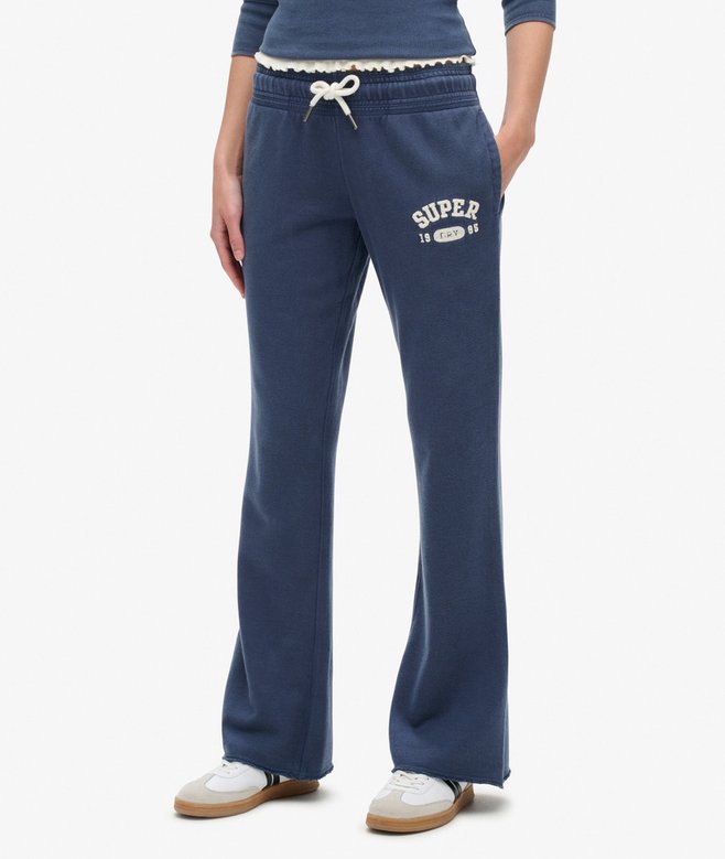 Superdry Joggers Acampanados De Talle Bajo Athletic Essentials