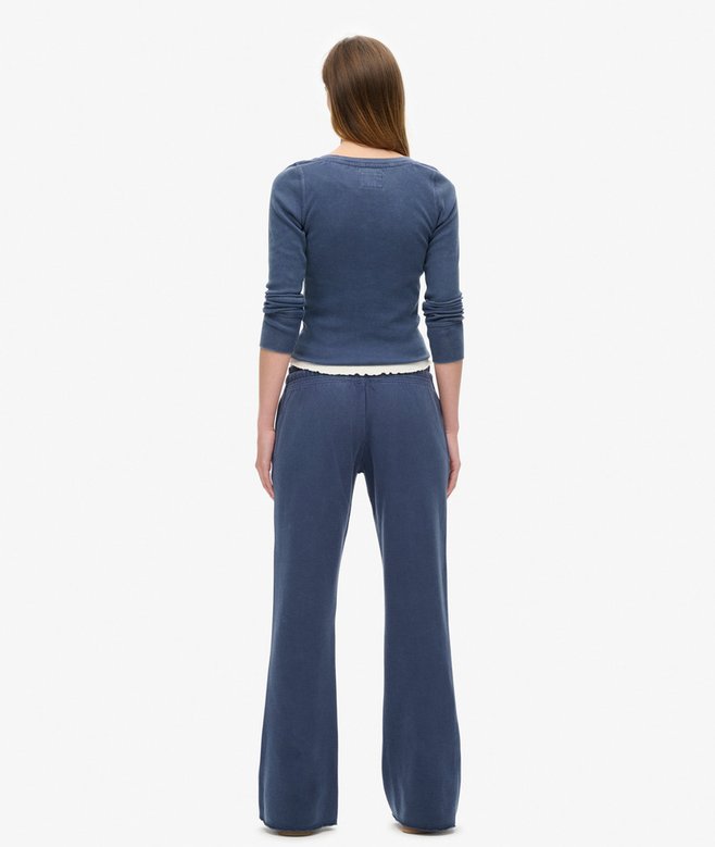 Superdry Joggers Acampanados De Talle Bajo Athletic Essentials