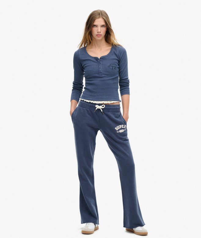 superdry Joggers acampanados de talle bajo Athletic Essentials