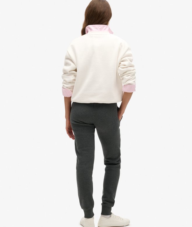 Superdry Joggers Ajustados Con Logotipo Metalizado Luxe