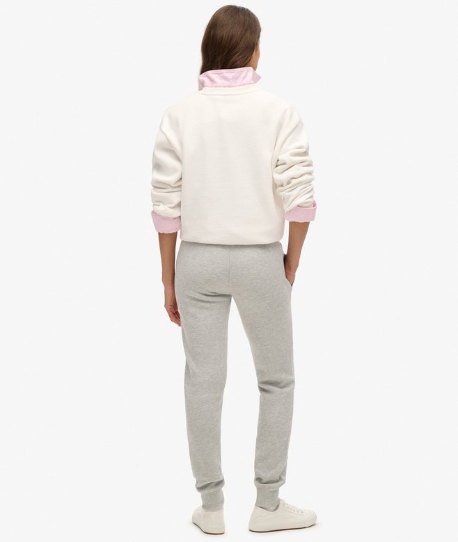 Superdry Joggers Ajustados Con Logotipo Metalizado Luxe