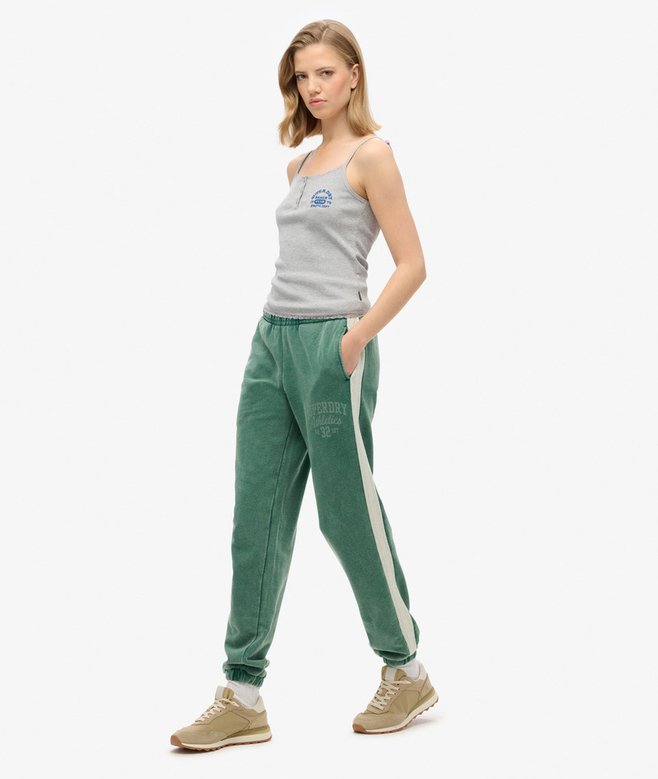 Superdry Joggers Con Rayas A Los Lados Vintage Athletic Essentials
