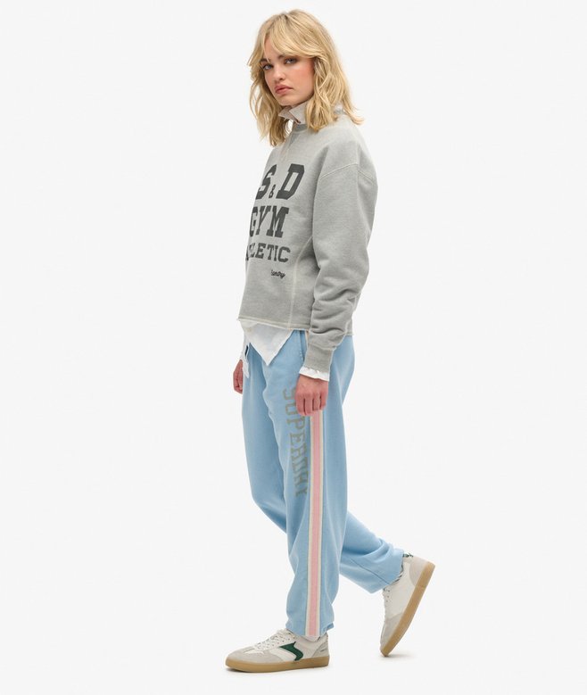 Superdry Joggers Con Rayas A Los Lados Vintage Athletic Essentials