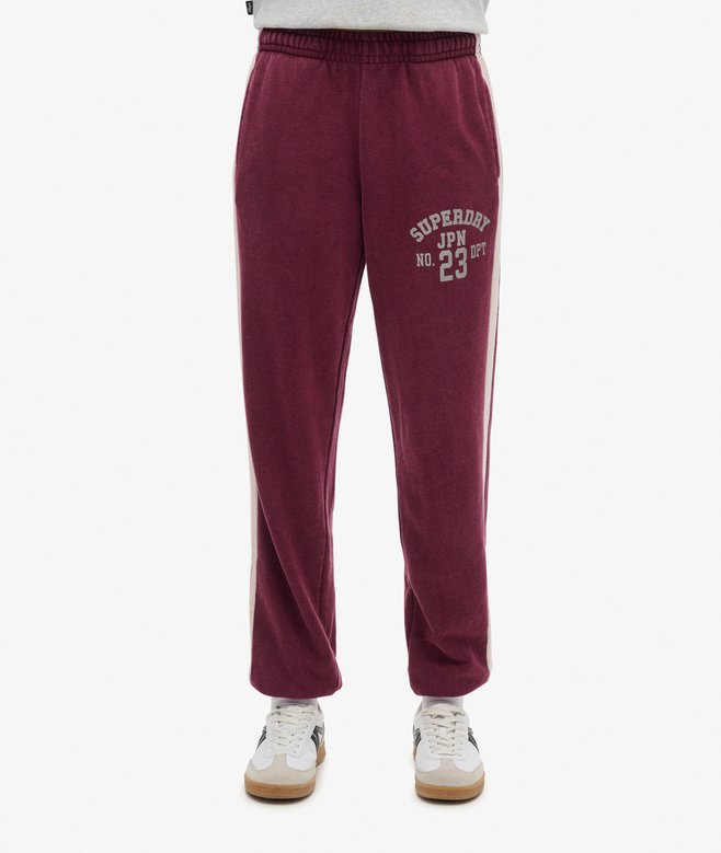 Superdry Joggers Con Rayas A Los Lados Vintage Athletic Essentials