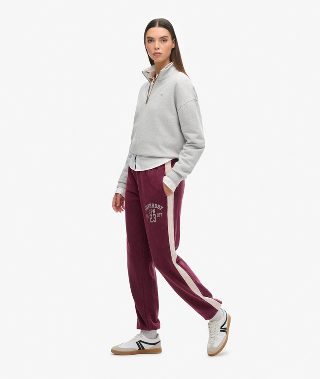 Superdry Joggers Con Rayas A Los Lados Vintage Athletic Essentials