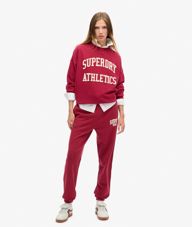 superdry Joggers de corte boyfriend Athletic Essentials