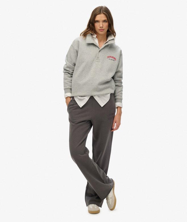 superdry Joggers de pernera ancha con bordado tonal Athletic