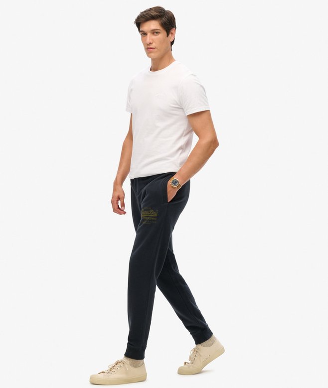 Superdry Joggers Gráficos Con Logotipo Vintage Clásico