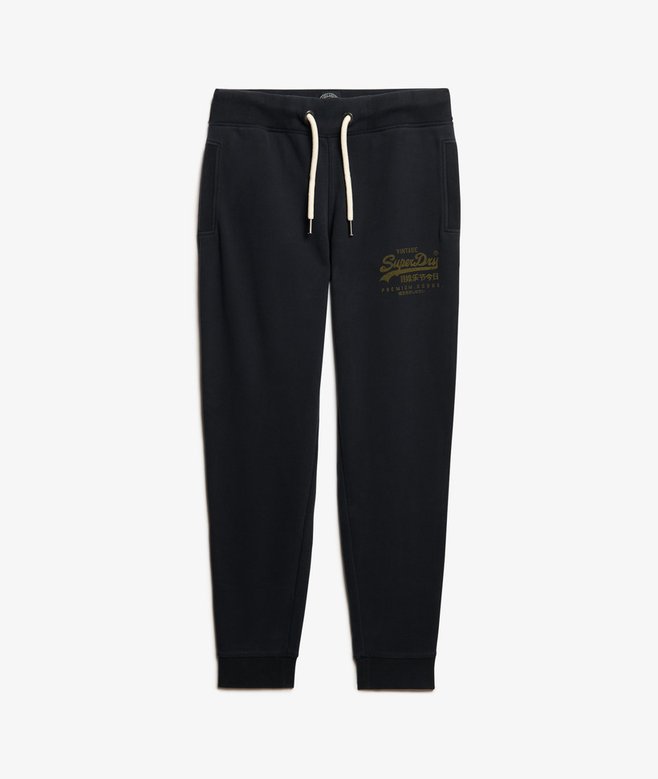 Superdry Joggers Gráficos Con Logotipo Vintage Clásico