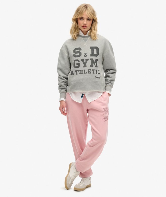 superdry Joggers gráficos lavados Vintage Athletic Essentials