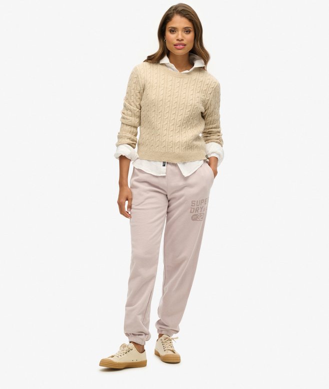 superdry Joggers gráficos lavados Vintage Athletic Essentials