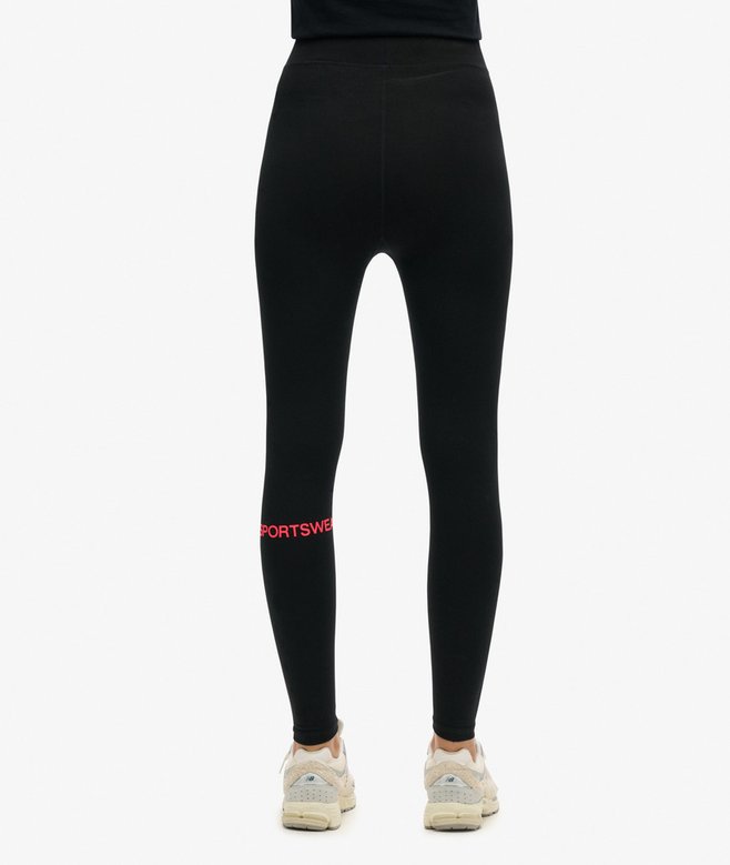 Superdry Leggings Deportivos De Talle Alto Sportswear