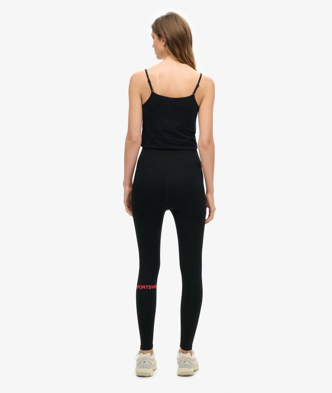 Superdry Leggings Deportivos De Talle Alto Sportswear