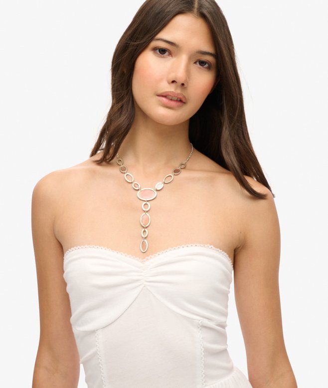 Superdry Minivestido Bandeau De Encaje De Los Años 50