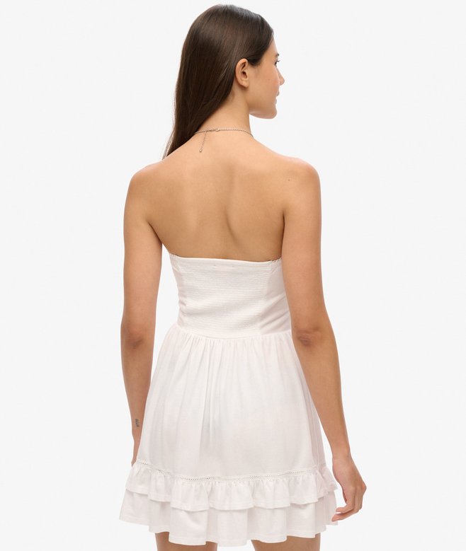 Superdry Minivestido Bandeau De Encaje De Los Años 50