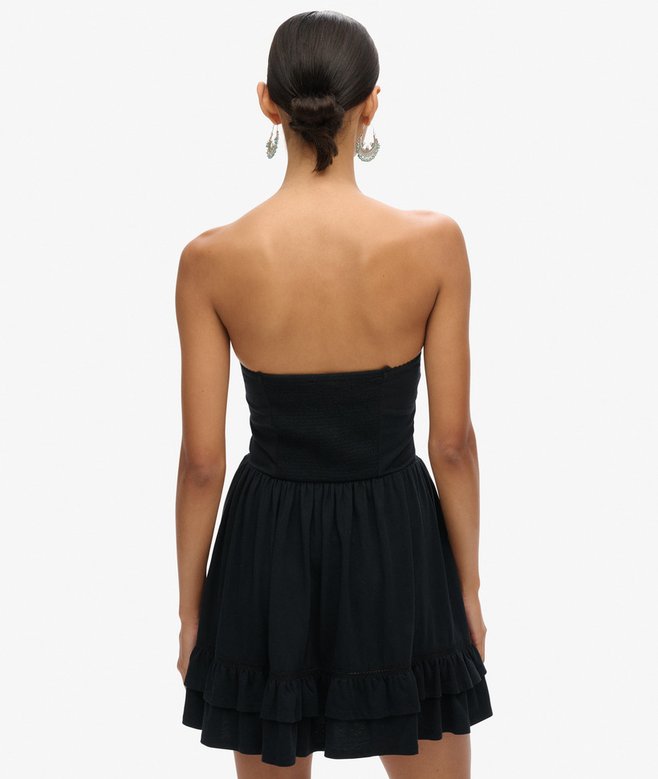Superdry Minivestido Bandeau De Encaje De Los Años 50