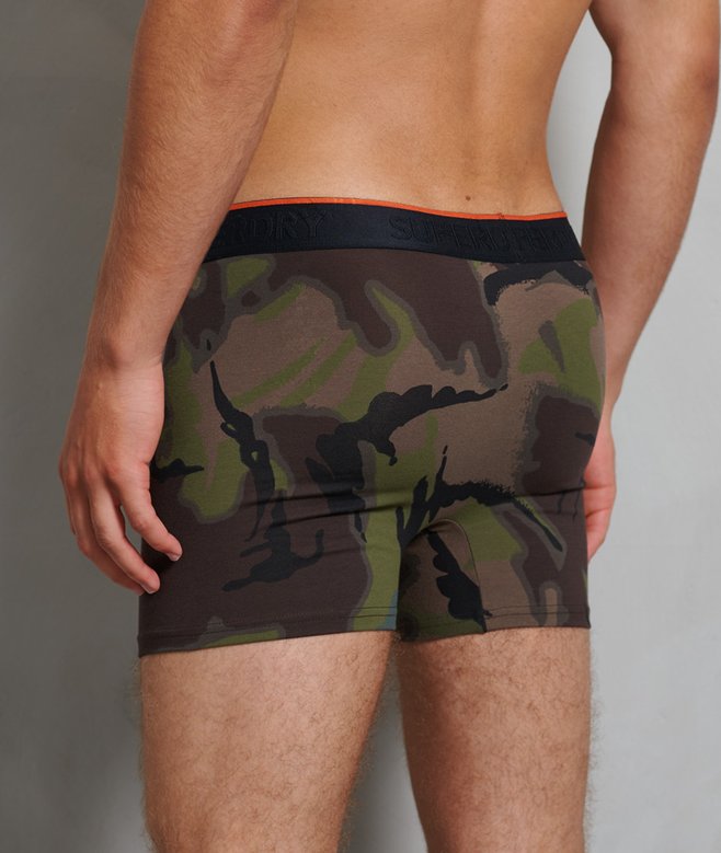 Superdry Pack De 2 Calzoncillos Bóxer Clásicos De Algodón Orgánico