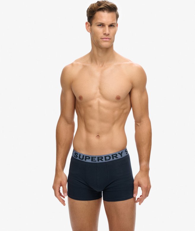 Superdry Pack De 2 Calzoncillos Bóxer De Algodón Orgánico