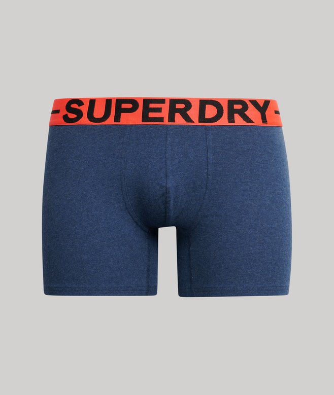 Superdry Pack De 2 Calzoncillos Bóxer De Algodón Orgánico