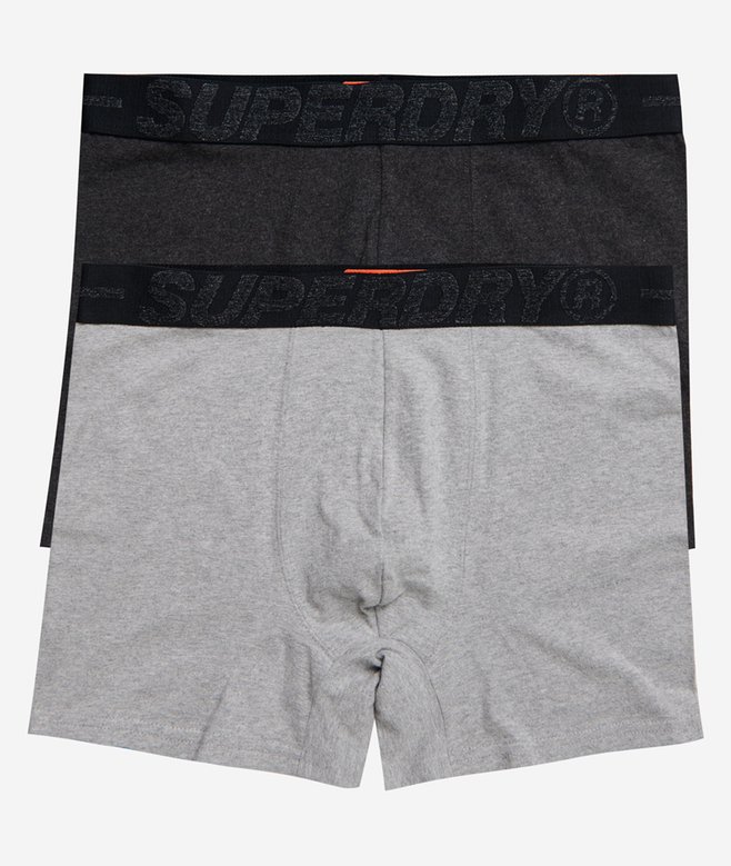 Superdry Pack De 2 Calzoncillos Bóxer De Algodón Orgánico