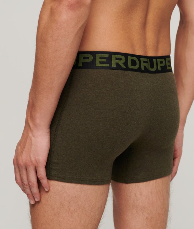 Superdry Pack De 2 Calzoncillos Bóxer De Algodón Orgánico