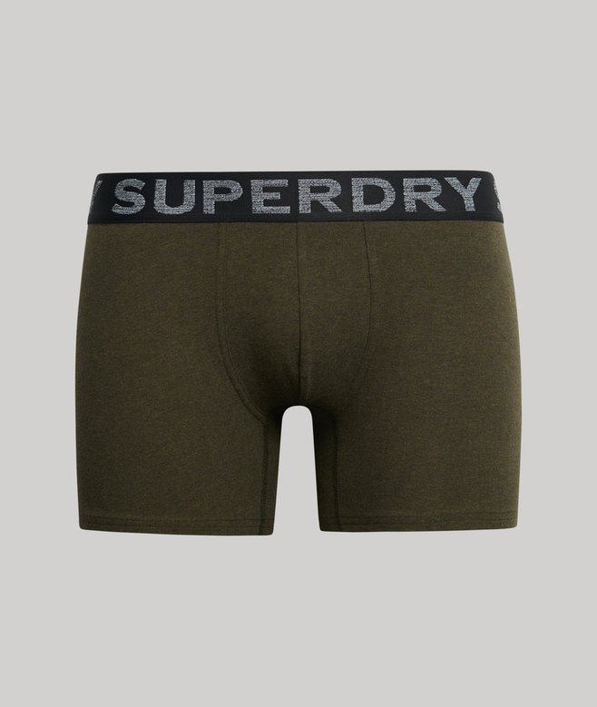 Superdry Pack De 2 Calzoncillos Bóxer De Algodón Orgánico