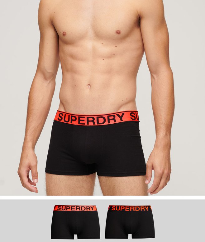 superdry Pack de 2 calzoncillos de algodón orgánico