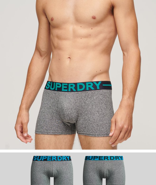 superdry Pack de 2 calzoncillos de algodón orgánico