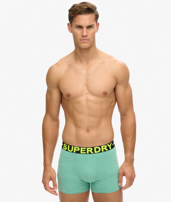 Superdry Pack De 3 Calzoncillos Bóxer De Algodón Orgánico