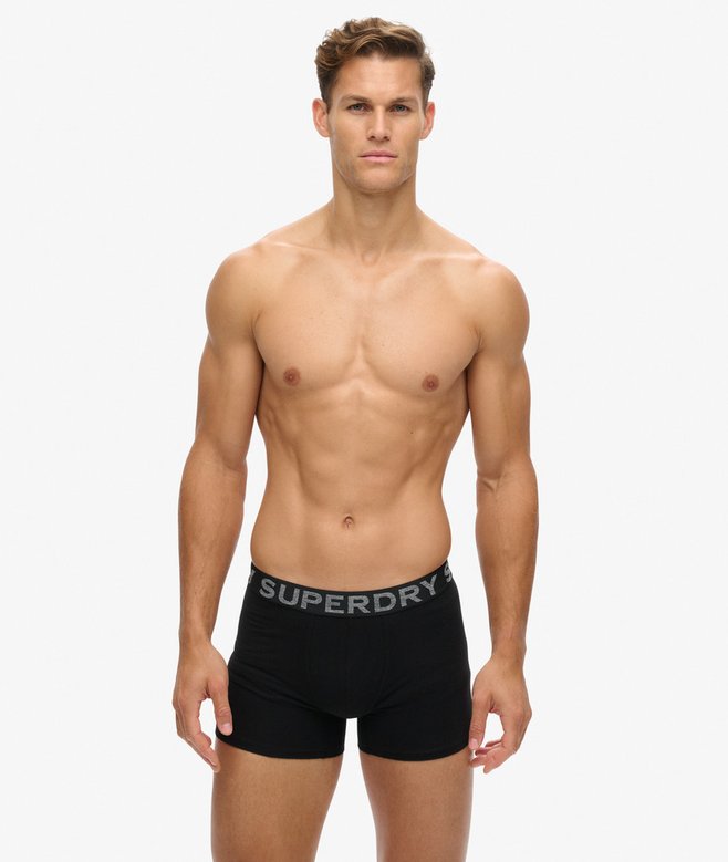 Superdry Pack De 3 Calzoncillos Bóxer De Algodón Orgánico