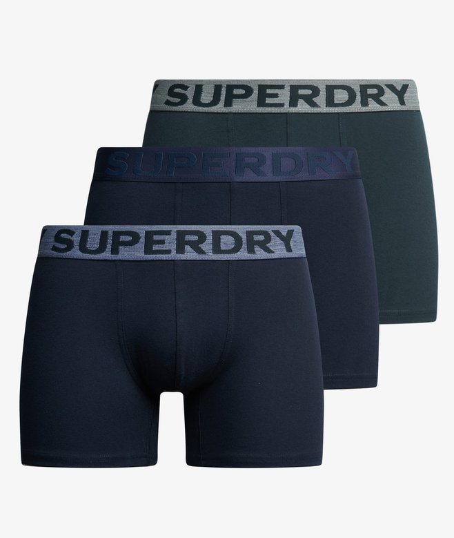 Superdry Pack De 3 Calzoncillos Bóxer De Algodón Orgánico
