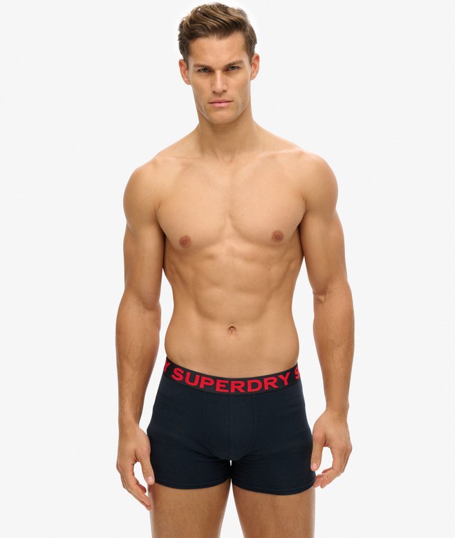 superdry Pack de 3 calzoncillos bóxer de algodón orgánico