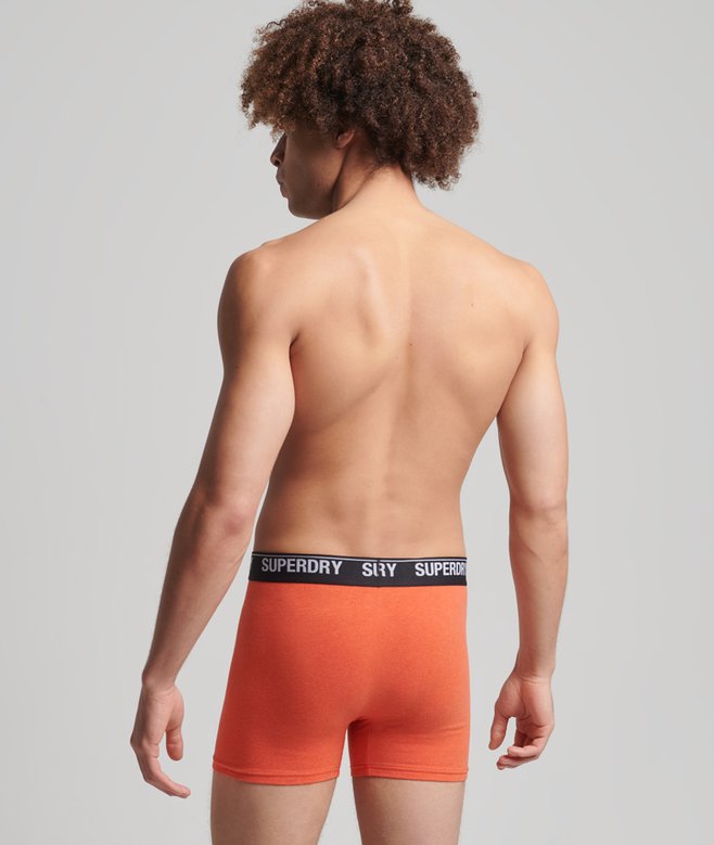 Superdry Pack De Tres Calzoncillos Bóxer De Algodón Orgánico