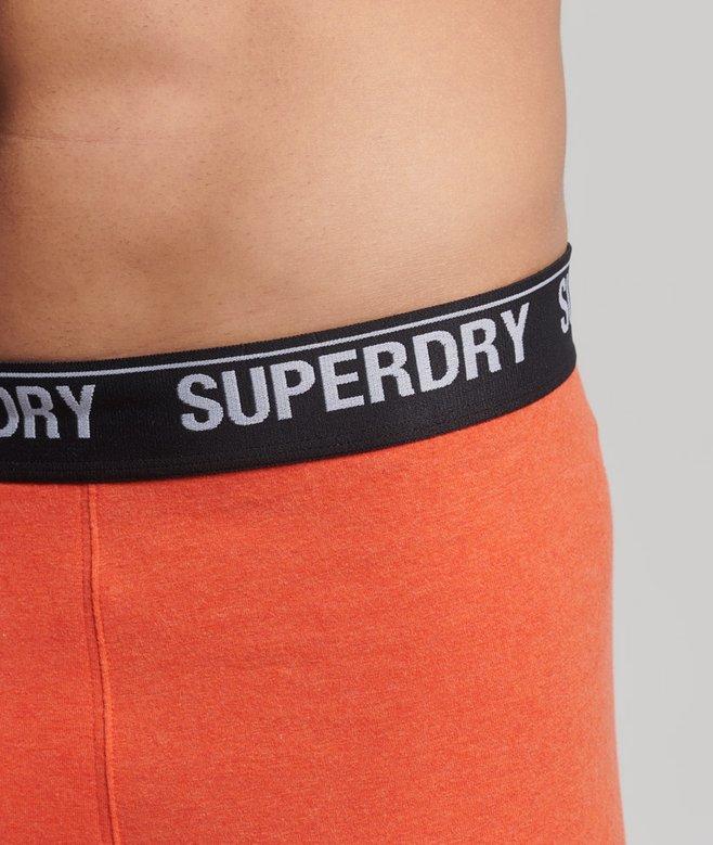 Superdry Pack De Tres Calzoncillos Bóxer De Algodón Orgánico