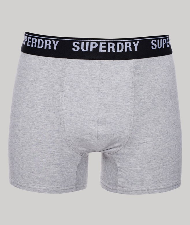 Superdry Pack De Tres Calzoncillos Bóxer De Algodón Orgánico