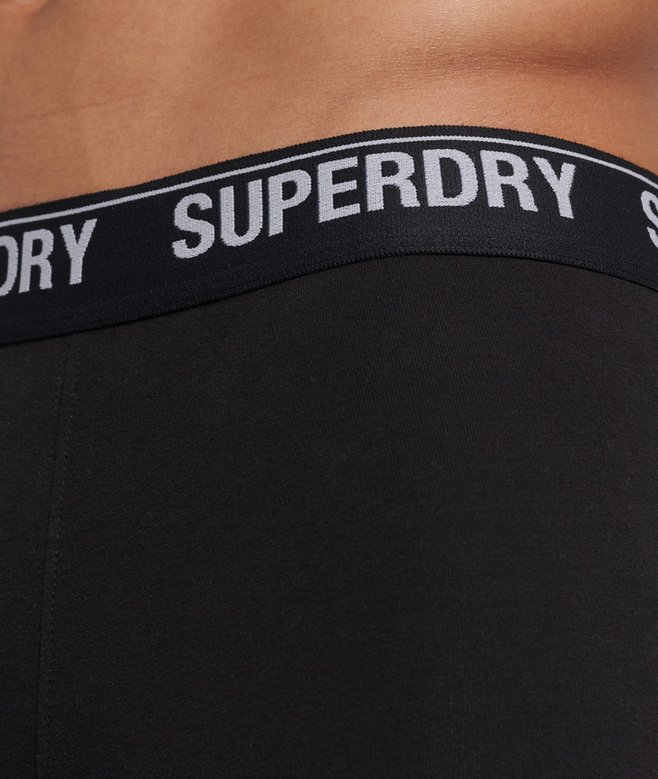 Superdry Pack De Tres Calzoncillos Bóxer De Algodón Orgánico