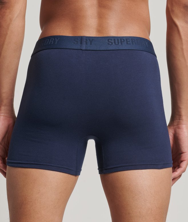 Superdry Pack De Tres Calzoncillos Bóxer De Algodón Orgánico