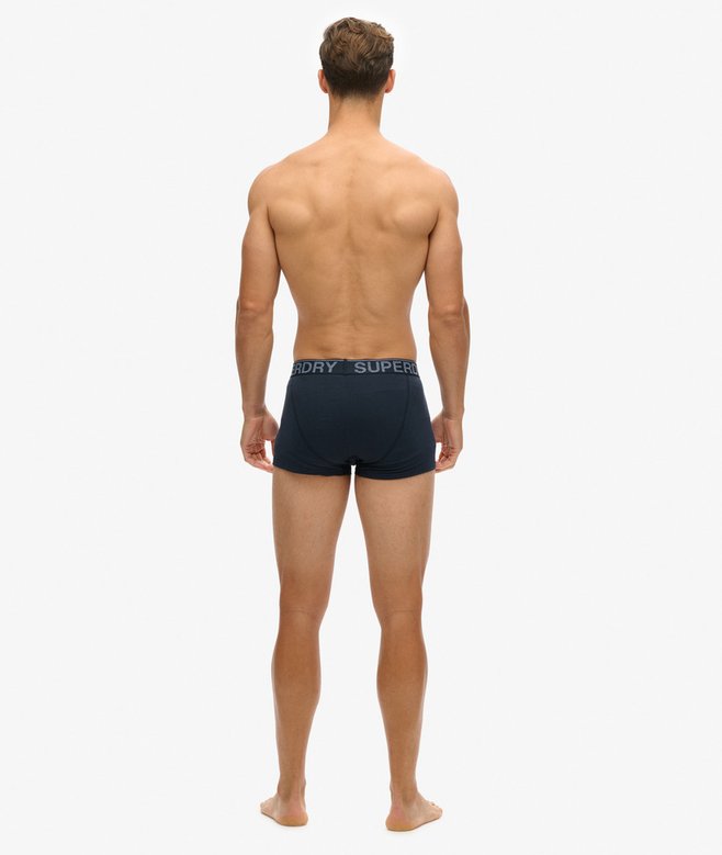 Superdry Pack De Tres Calzoncillos De Corte Clásico De Algodón Orgánico