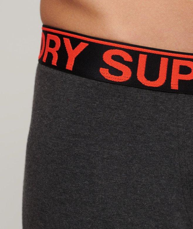 Superdry Pack De Tres Calzoncillos De Corte Clásico De Algodón Orgánico