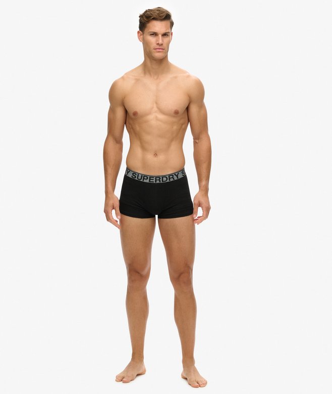 Superdry Pack De Tres Calzoncillos De Corte Clásico De Algodón Orgánico
